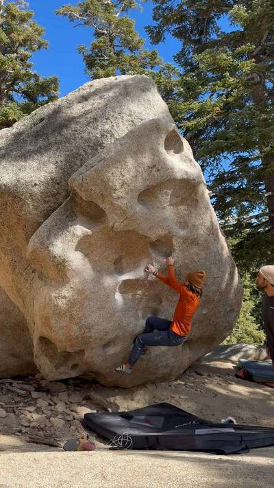 Hueco Shuffle v1, Tramway - Beta Video from chelseaclimbs