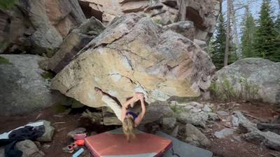 Mini Dagger Left v6, Rocky Mountain National Park - Beta Video from spacecadetalexx