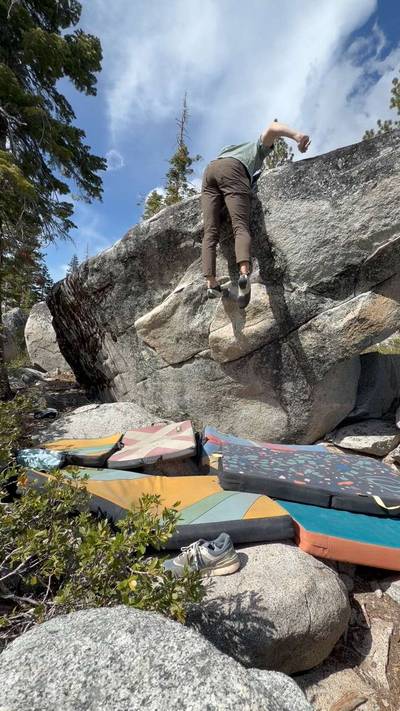 Gunks Center v3, Lake Tahoe - Beta Video from AndrewSpiars