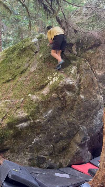 Bigfoot v7, Miller River - Beta Video from climb_ryan