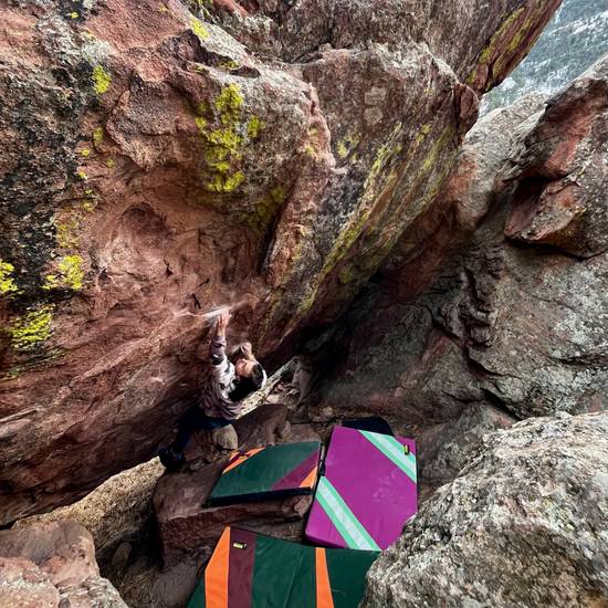 Cave Hang Direct v5, Flagstaff Mountain, CO - Beta Video from stoopkid