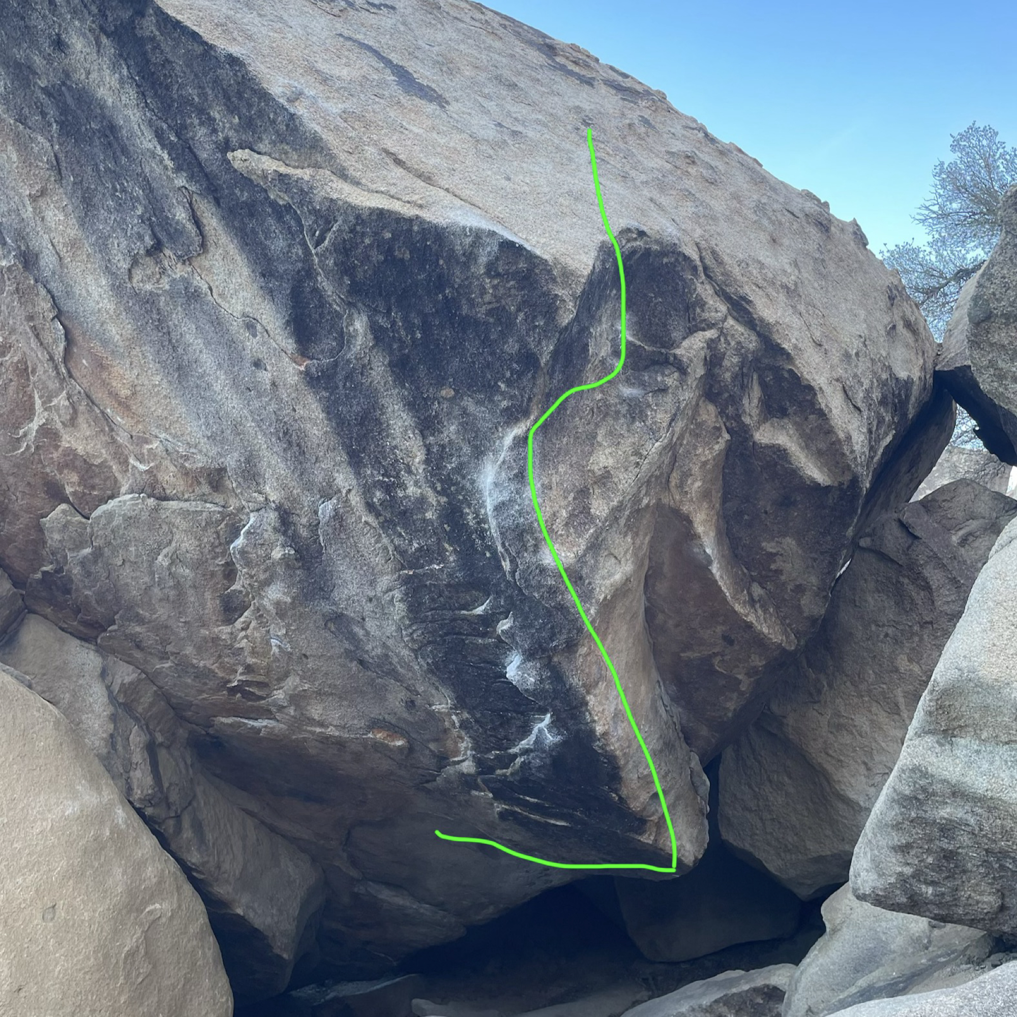 Climbing Beta video of climbers on A Farewell to Arms v10 in Joshua Tree with undefined beta videos in KAYA, the climber's app - where climbers can log and track their ascents, progress, and connect with their local gym and outdoor climbing community.