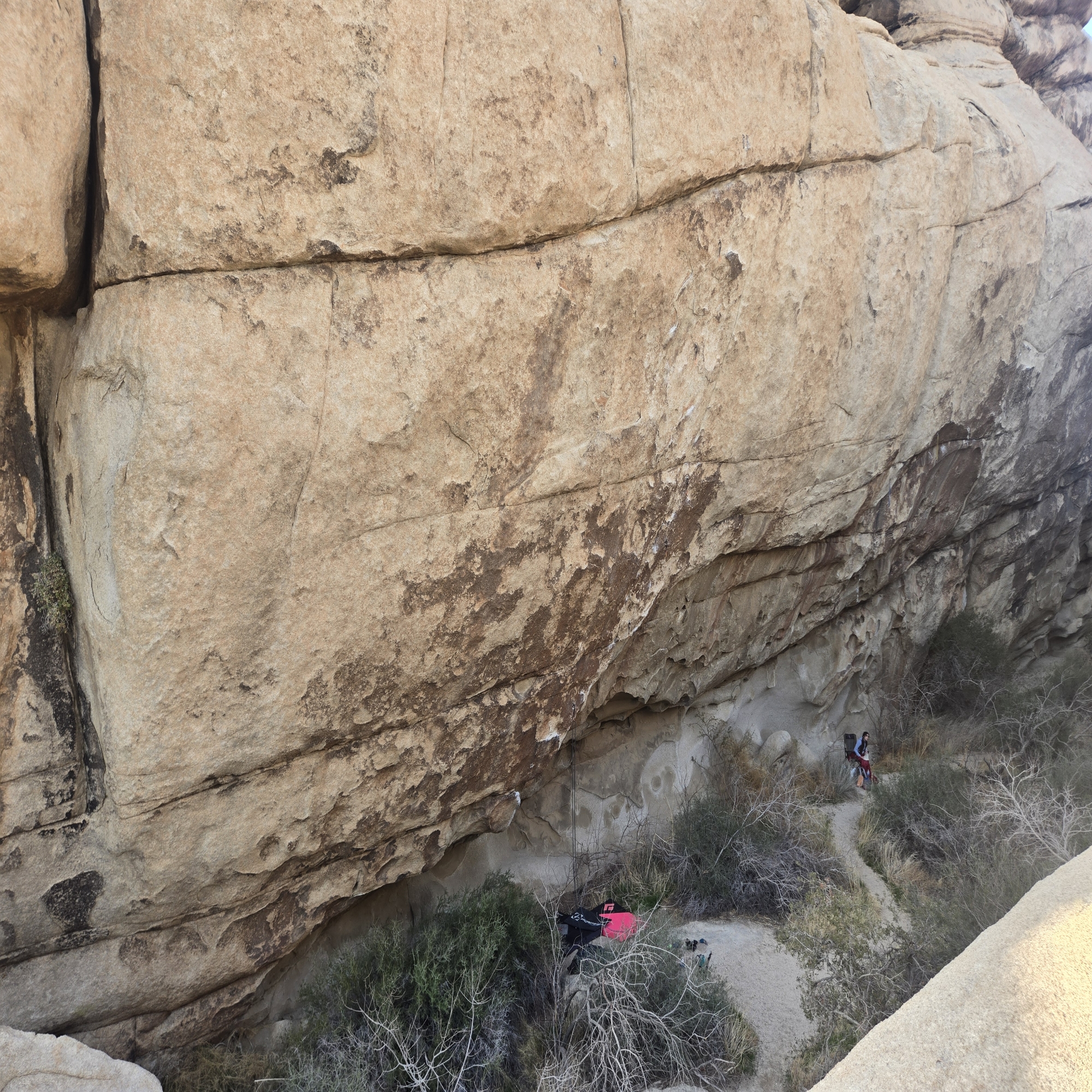 Climbing Beta video of climbers on Desert Shield 5.13b in Joshua Tree with undefined beta videos in KAYA, the climber's app - where climbers can log and track their ascents, progress, and connect with their local gym and outdoor climbing community.