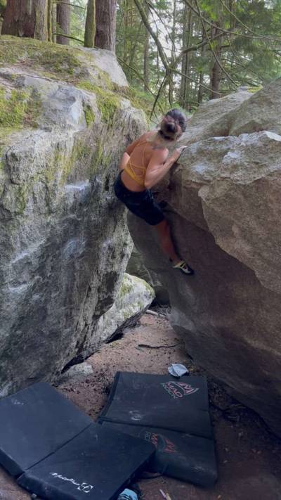 The Virus v5, Squamish - Beta Video from inverted.climber