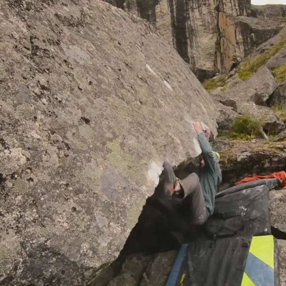 The Outsider v10, Hatcher Pass - Beta Video from LousyClimber