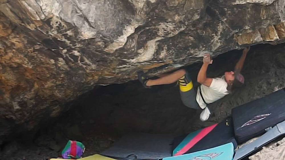 Strange Trails v12, Clear Creek Canyon - Beta Video from cody.climbs
