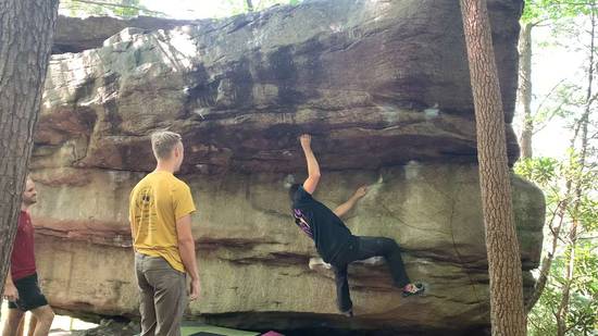 Tiki Torch v8, New River Gorge - Beta Video from deej_ums