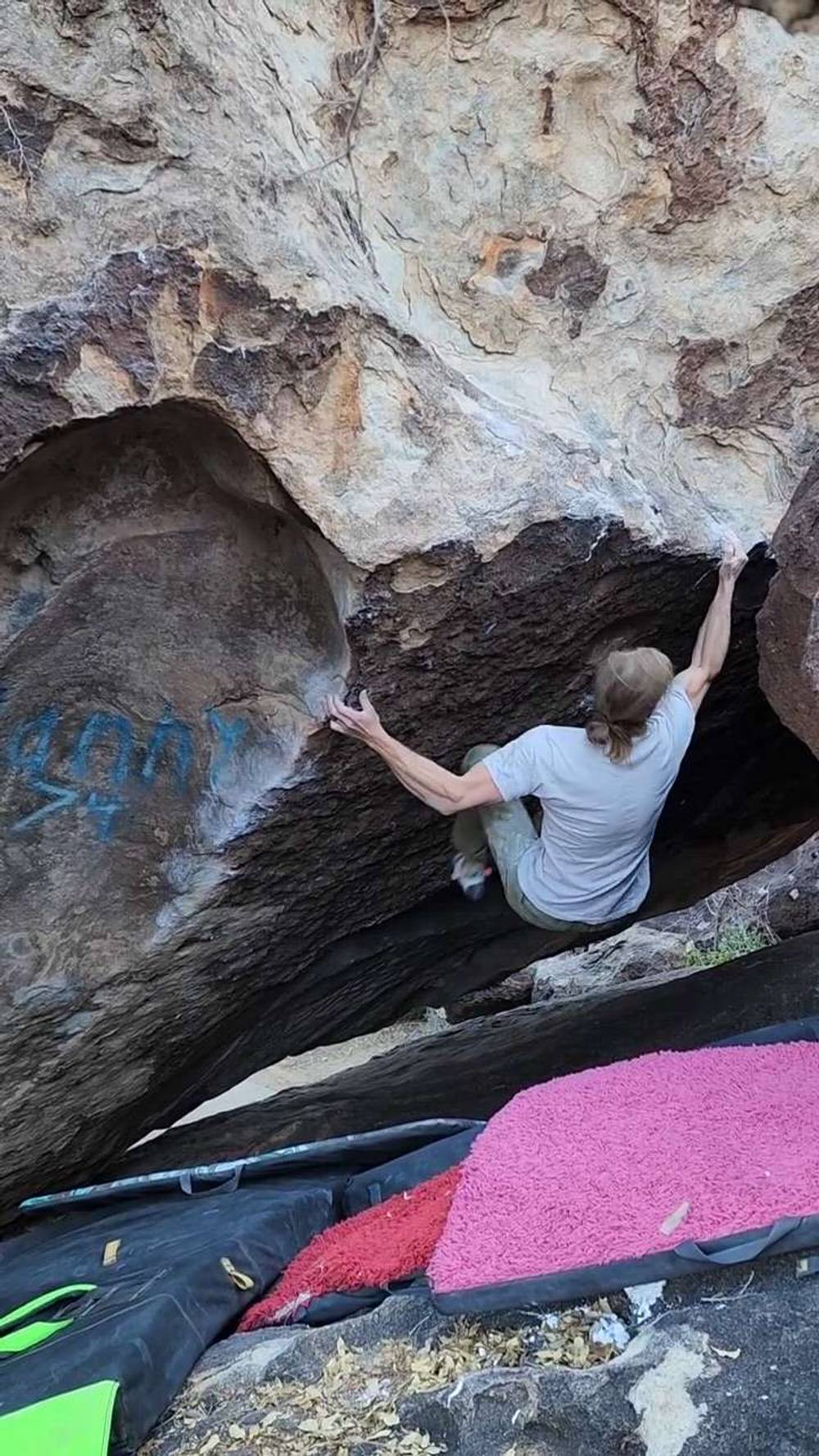 The Cuckold v11, Hueco Tanks - Beta Video from Delaymybelay