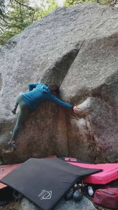 Seams Easy v5, Little Cottonwood Canyon - Beta Video from taylorbrong