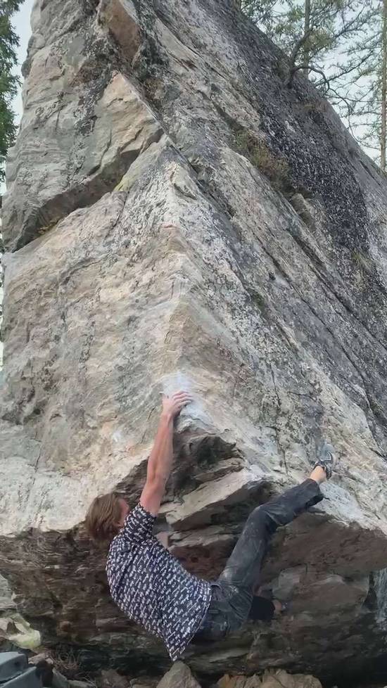 Surf Arete v7, Kelowna - Beta Video from jaydenmchargue