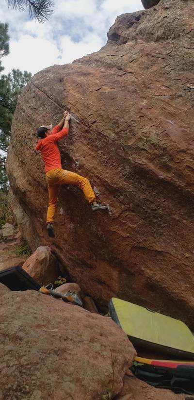 Hagan's Wall v5, Flagstaff Mountain, CO - Beta Video from livelaughclimbrepeat