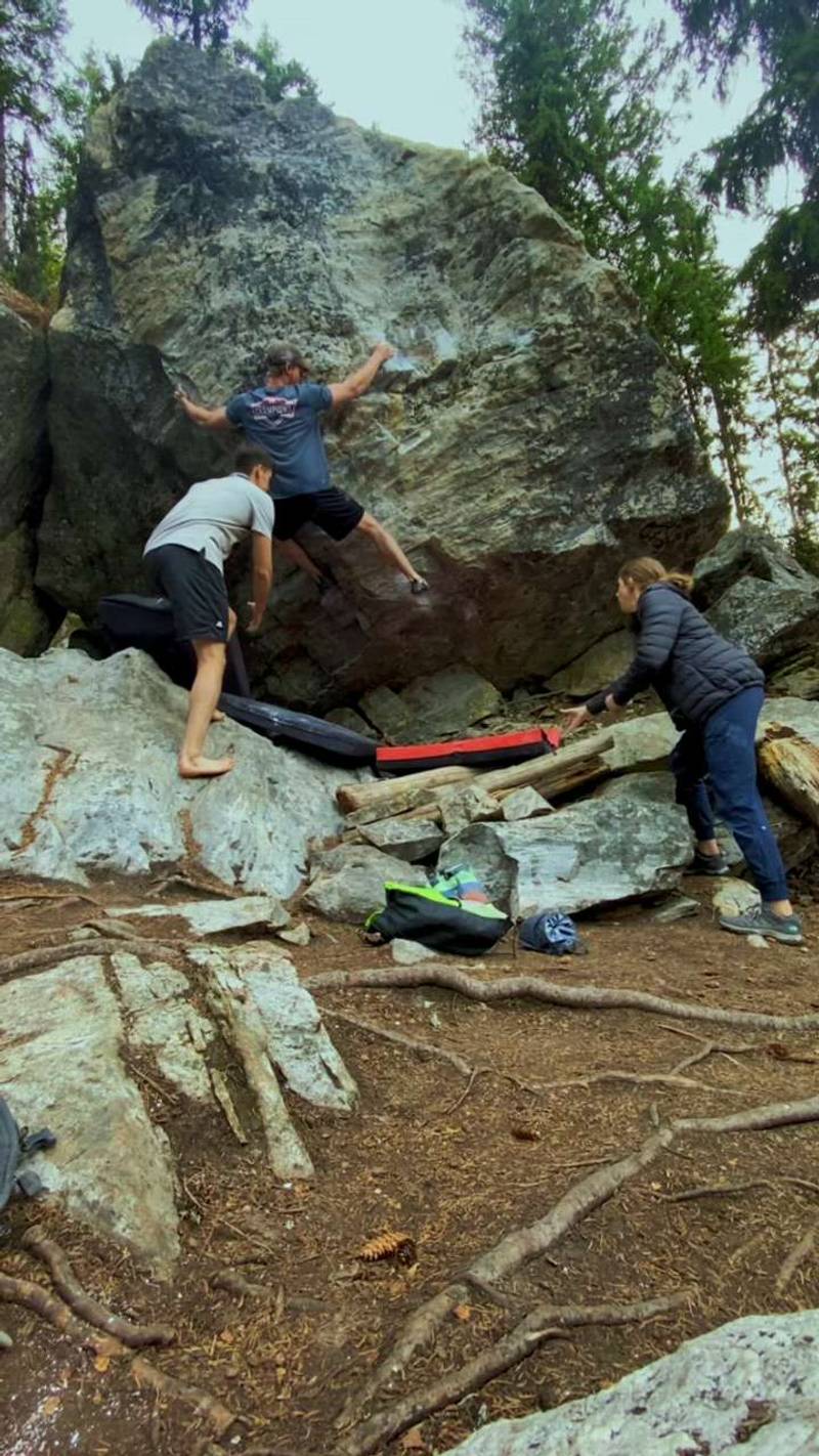 Big Crimpin' v7, Kelowna - Beta Video from jaydenmchargue
