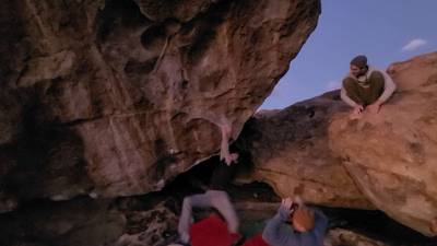 Mojo v10, Hueco Tanks - Beta Video from Delaymybelay