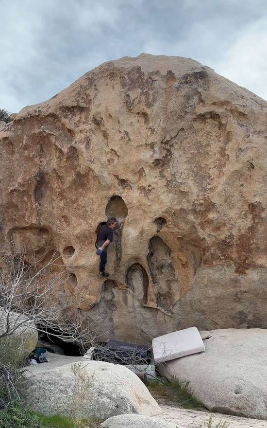 Hole Milk v6, Joshua Tree - Beta Video from pmcguire