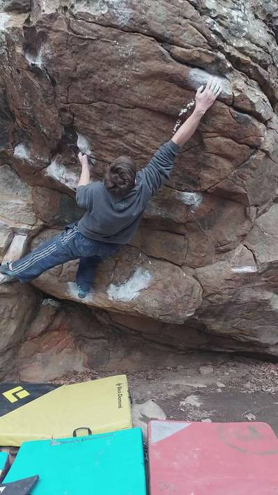 Brown Cow v6, Holy Boulders - Beta Video from Formerlypie