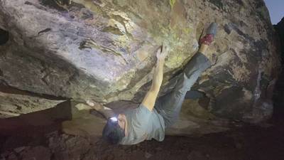 Jabberwock Arete v5, Moe's Valley - Beta Video from burniesenders