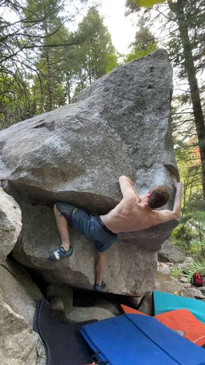 MC's Easy v8, Little Cottonwood Canyon - Beta Video from Spud_Fiend