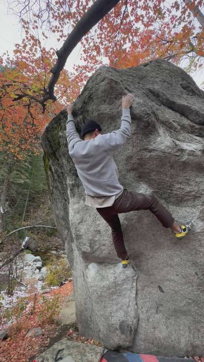 Bronson's Arete v8, Little Cottonwood Canyon - Beta Video from hemaynez