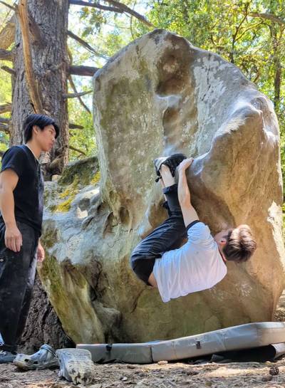 Chapman Traverse v4, Castle Rock State Park - Beta Video from TheOctopusDude