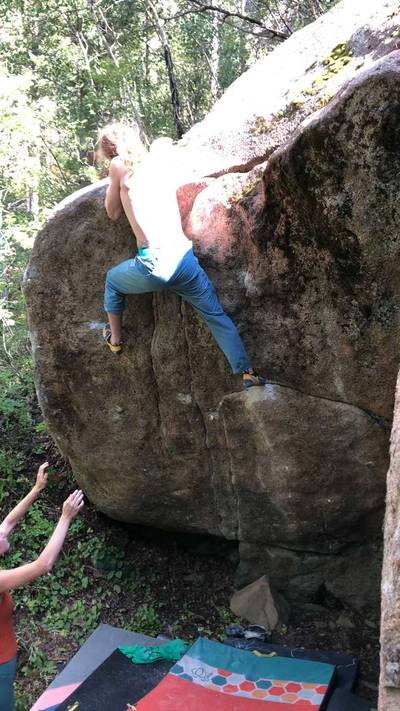 Banshee v8, Red Feather Lakes - Beta Video from Poudre_Guide