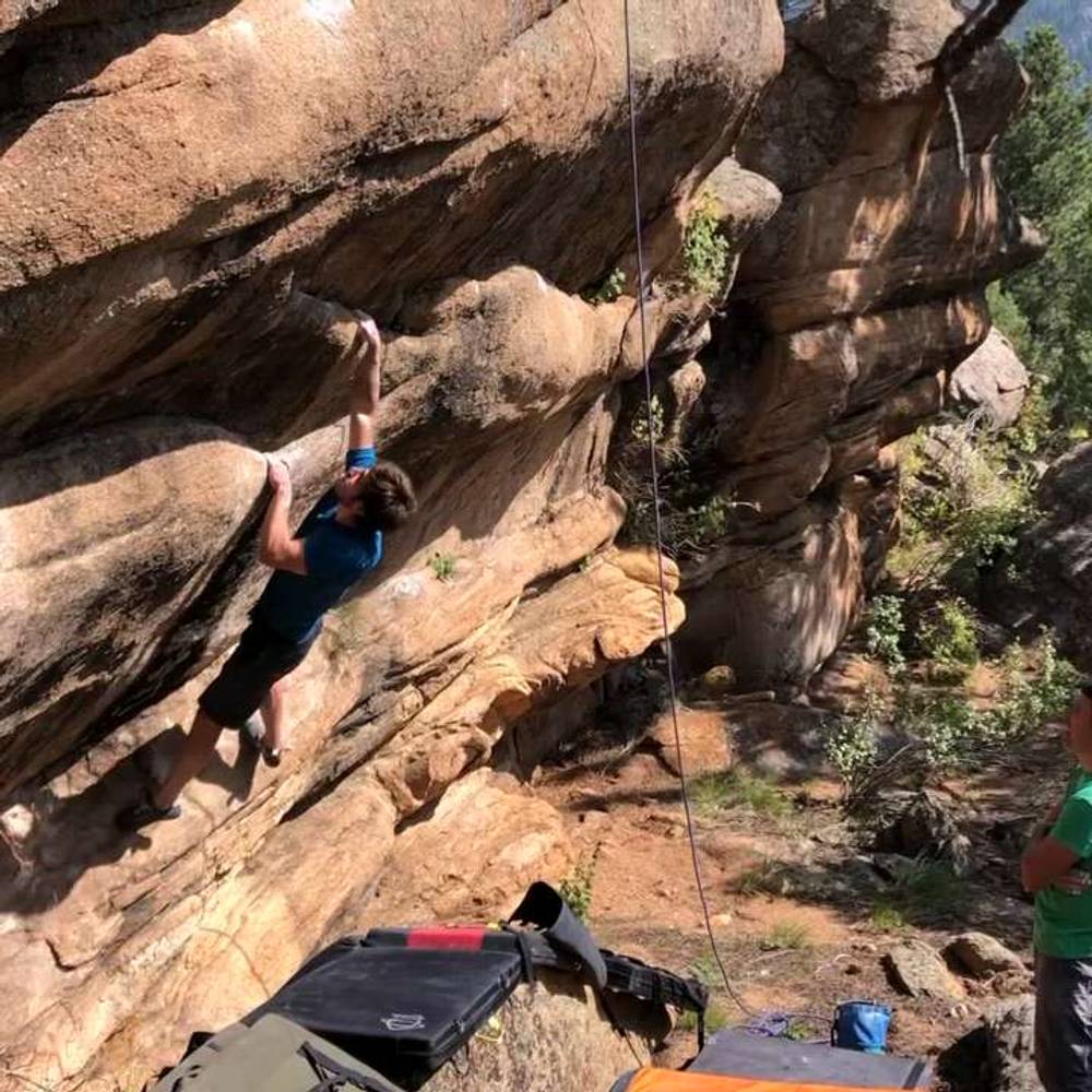 Proper Hoodlum v6, Red Feather Lakes - Beta Video from Poudre_Guide