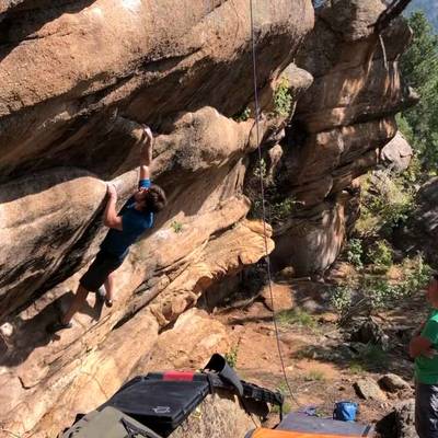 Proper Hoodlum v6, Red Feather Lakes - Beta Video from Poudre_Guide