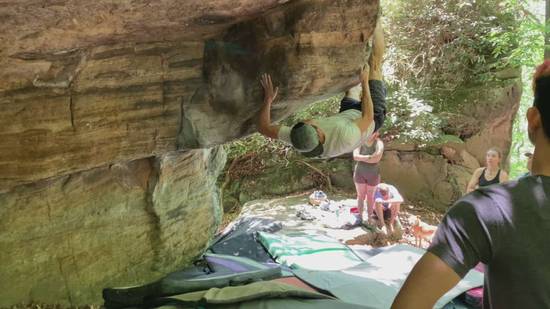 Moonstruck aka Lunacy v10, Coopers Rock - Beta Video from kentalones