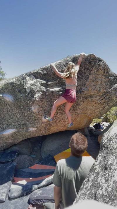 Boulder Geek v4, Lake Tahoe - Beta Video from mud