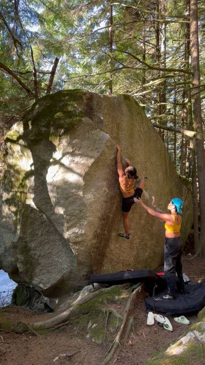 Mystica v1, Squamish - Beta Video from inverted.climber