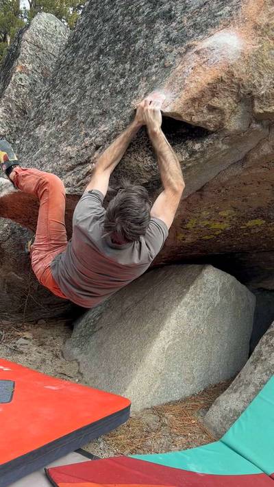 Siemay's Arete v6, Lake Tahoe - Beta Video from raddybrad