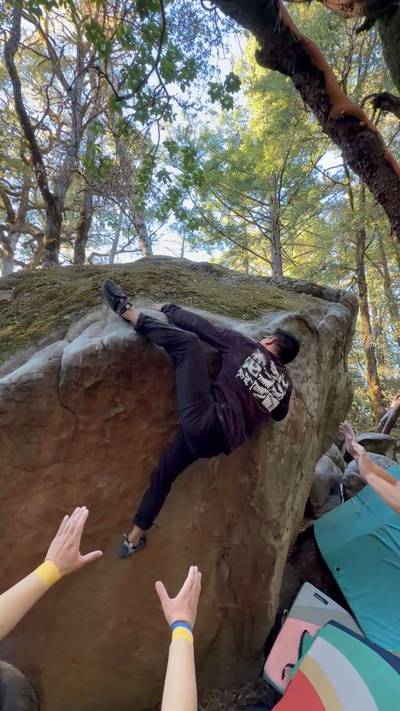 Nature Nazi Traverse v4, Indian Rock - Beta Video from srdea93