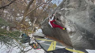 Reverse Butt Trumpet v10, Little Cottonwood Canyon - Beta Video from c_healy