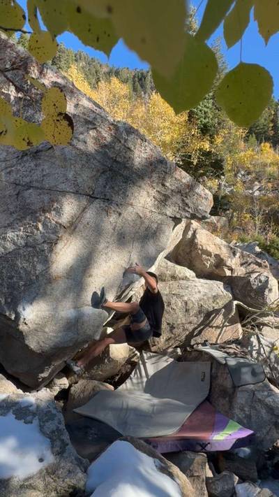 Infierno v8, Little Cottonwood Canyon - Beta Video from hemaynez