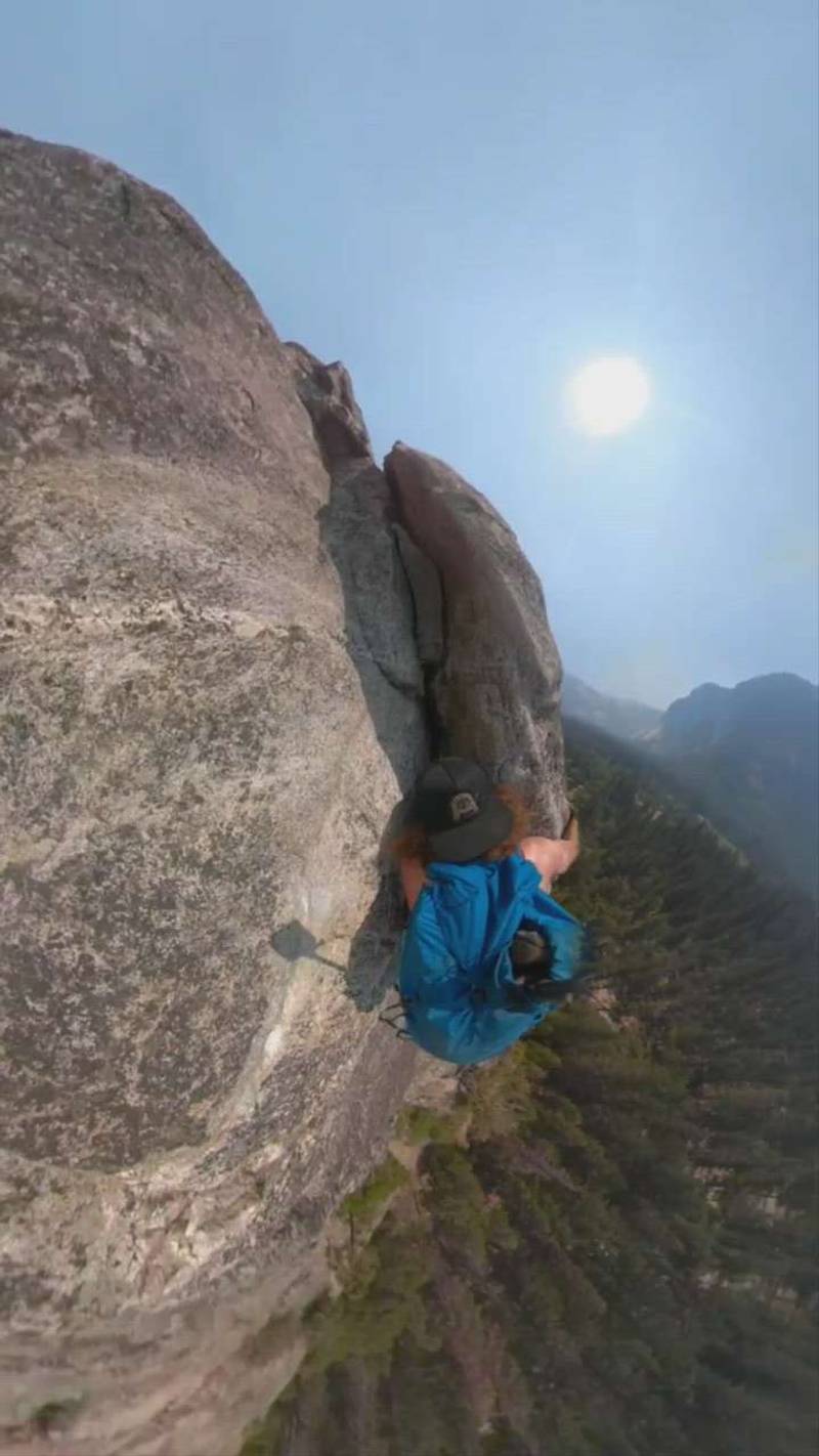 Sunnyside Bench Regular Route 5.5, Yosemite Valley - Beta Video from Peyton_f1