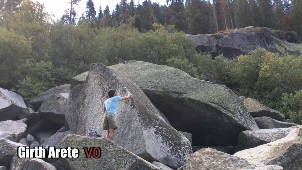Girth Arete v1, Mineral King - Beta Video from Vasko6d