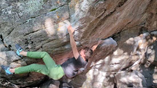 Queen of Swords v6, Rocky Mountain National Park - Beta Video from AidanClimbsInSocks