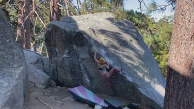 Gypsy's Arete v6, Black Mountain - Beta Video from steviesends
