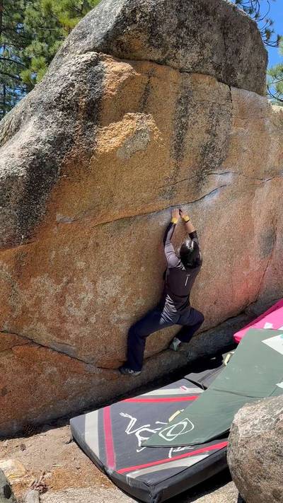 Liquid Metal v4, Lake Tahoe - Beta Video from helenclimbs