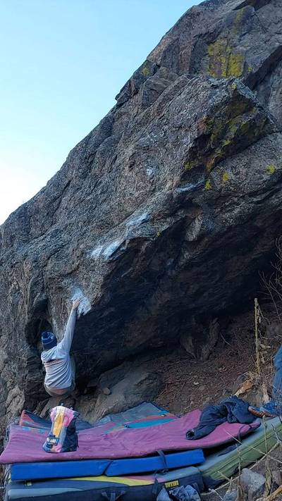 Serrated Face v8, Clear Creek Canyon - Beta Video from scottrainy