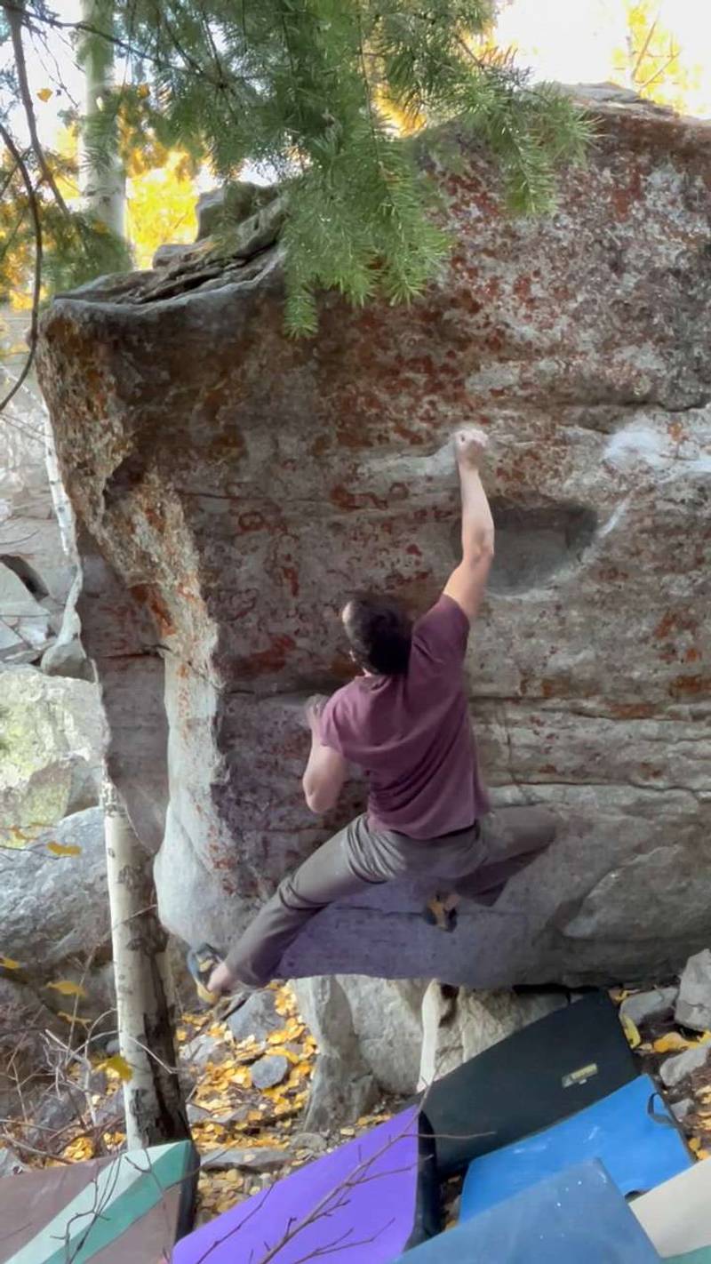 Pine Swinger v8, Little Cottonwood Canyon - Beta Video from PhilH