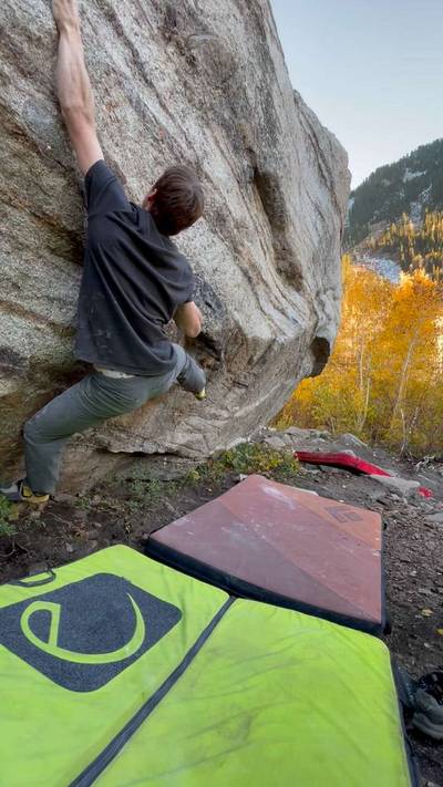 Lurp Sit v8, Little Cottonwood Canyon - Beta Video from ThornM