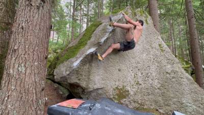 Pyramid Arete v6, Squamish - Beta Video from tige