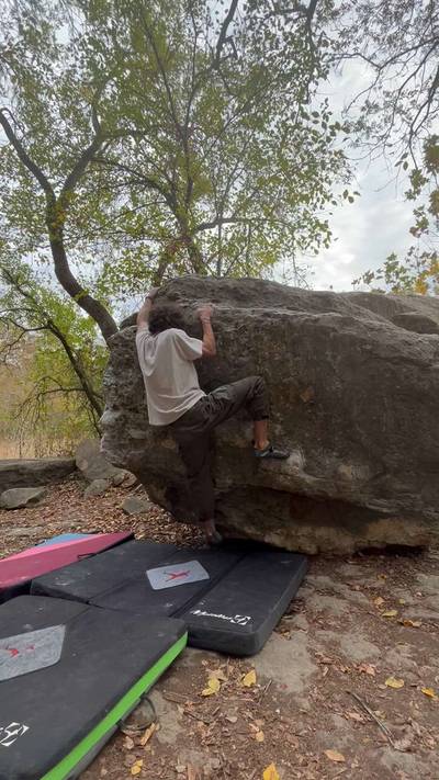 Northwest Arete v3, Barton Creek Greenbelt - Beta Video from ImJoeShmo