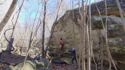Brown Recluse v9, Holy Boulders - Beta Video from RocktheVargas