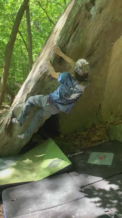 Internet Arête v3, Coopers Rock - Beta Video from Thru_my_view