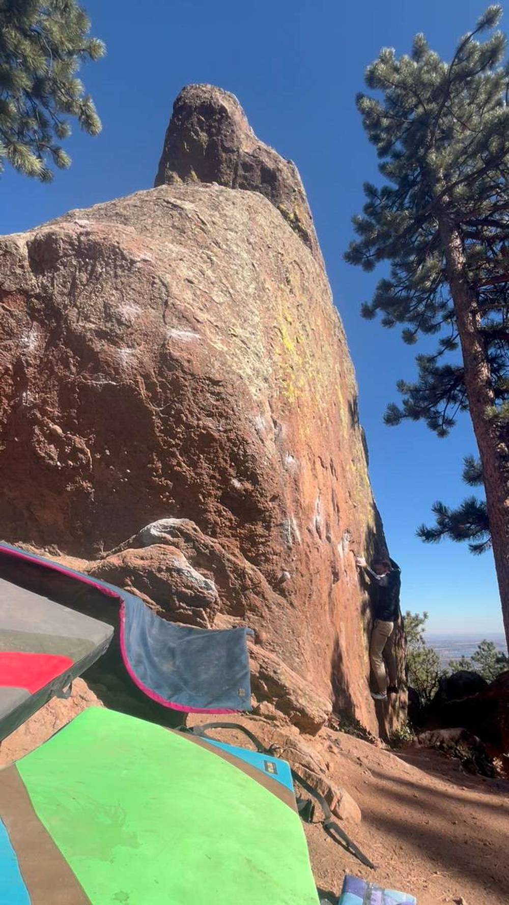Mateus' Highstep v8, Flagstaff Mountain, CO - Beta Video from TonyS