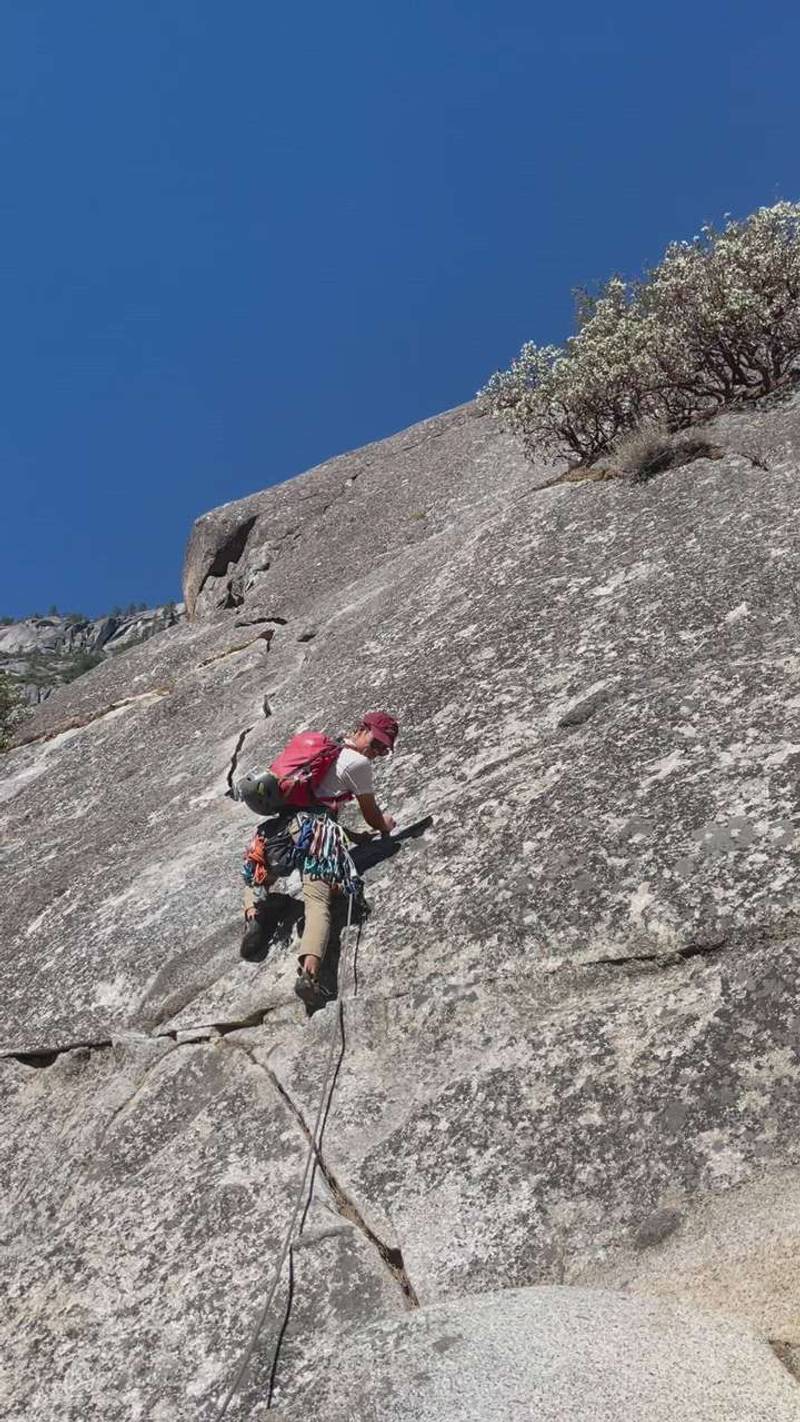 Swan Slab Gully 5.6, Yosemite Valley - Beta Video from alexwow