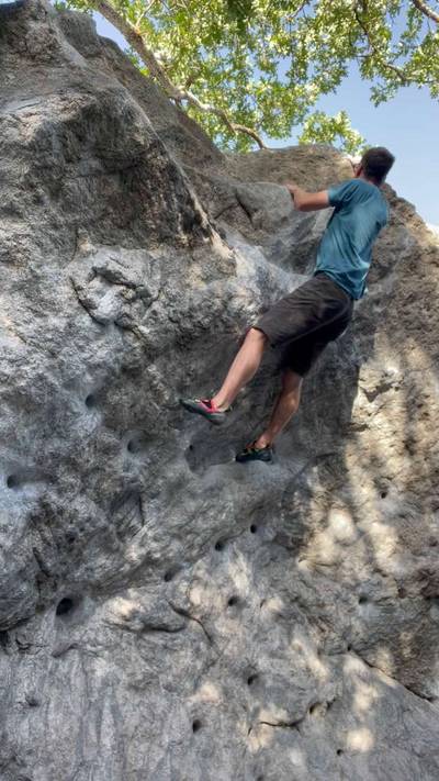Warm Up v0, Little Cottonwood Canyon - Beta Video from Rain_power