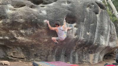 Lactation Station v10, Joe's Valley - Beta Video from DannyClimbs7