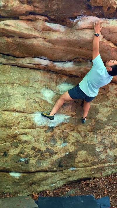 Crimpin' Ain't Easy v3, New River Gorge - Beta Video from Climing